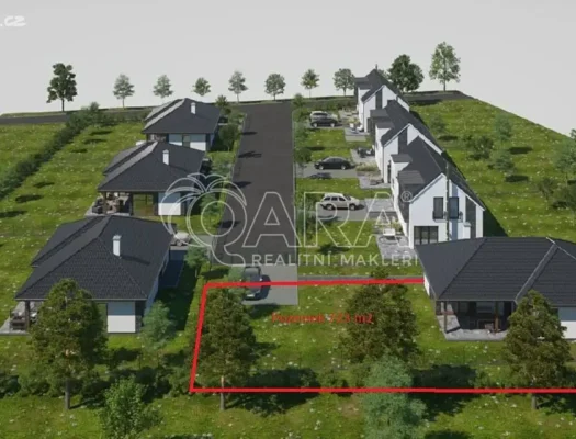 Prodej stavebního pozemku 821 m²